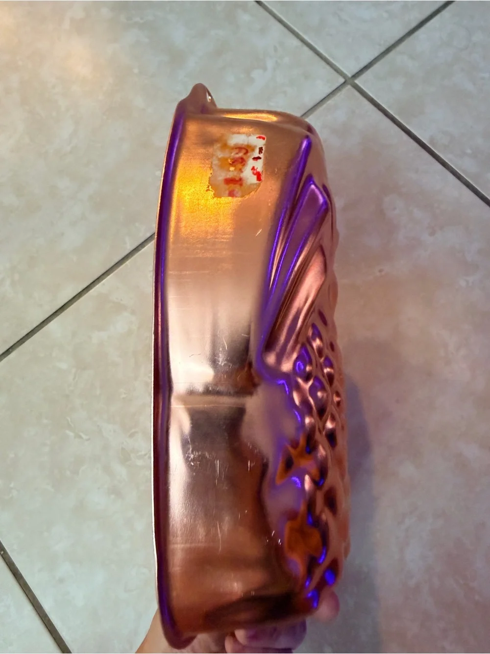 ✨ Vintage Wear-Ever Copper Tone Pineapple Jello & Baking Mold ✨
